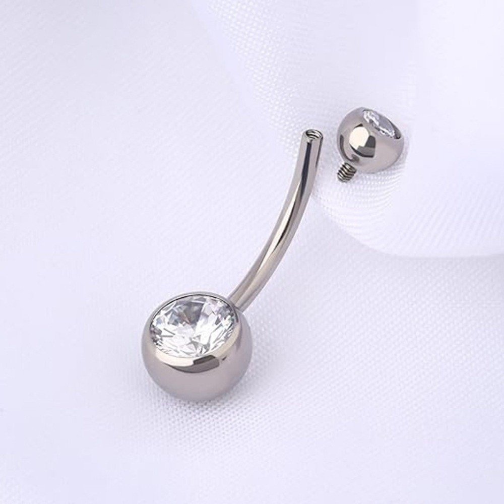 Body Jewelry Titanium - High Quality Titanium Material Belly Button