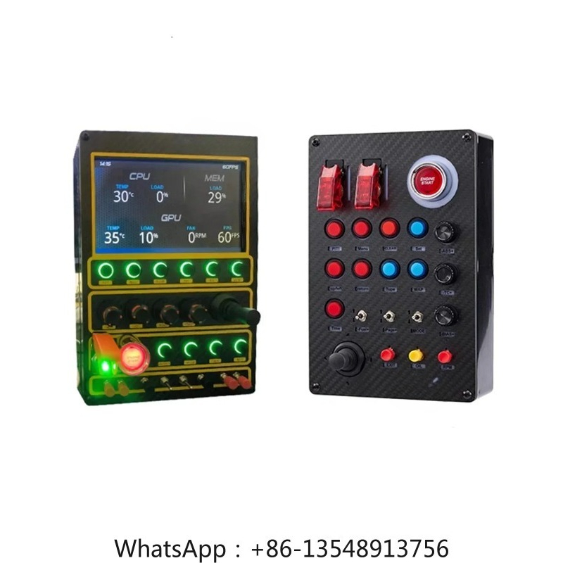 Body Jewelry Jewelry Box - Racing emulator central control box RGB