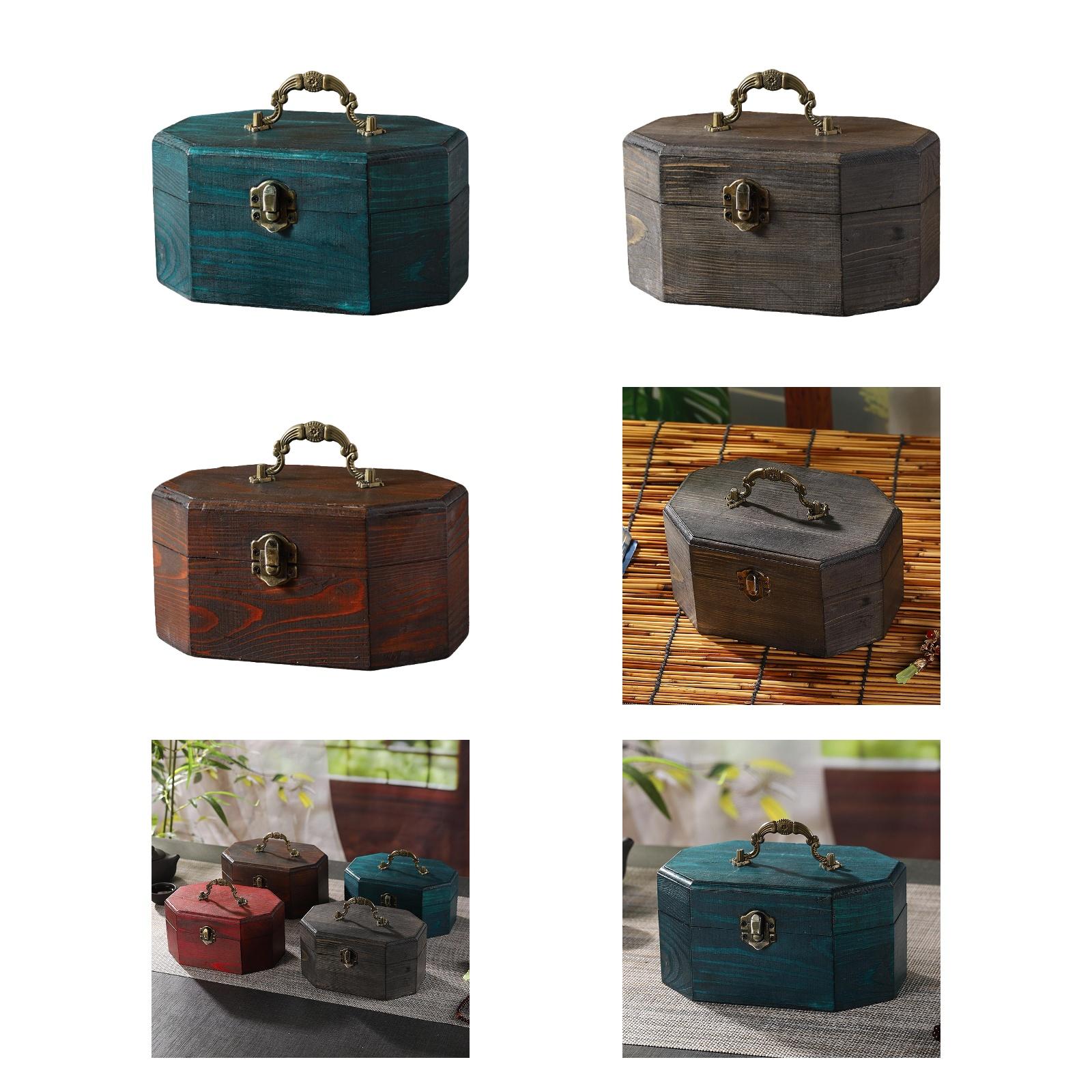 Body Jewelry Jewelry Box - Jewelry Trinket Box with Handle Brooch