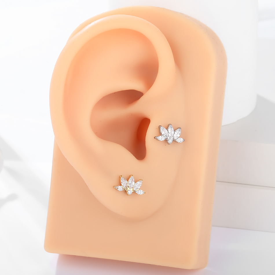 1/5pcs Implant Grade Titanium  - Body Jewelry Titanium ulasan dan harga