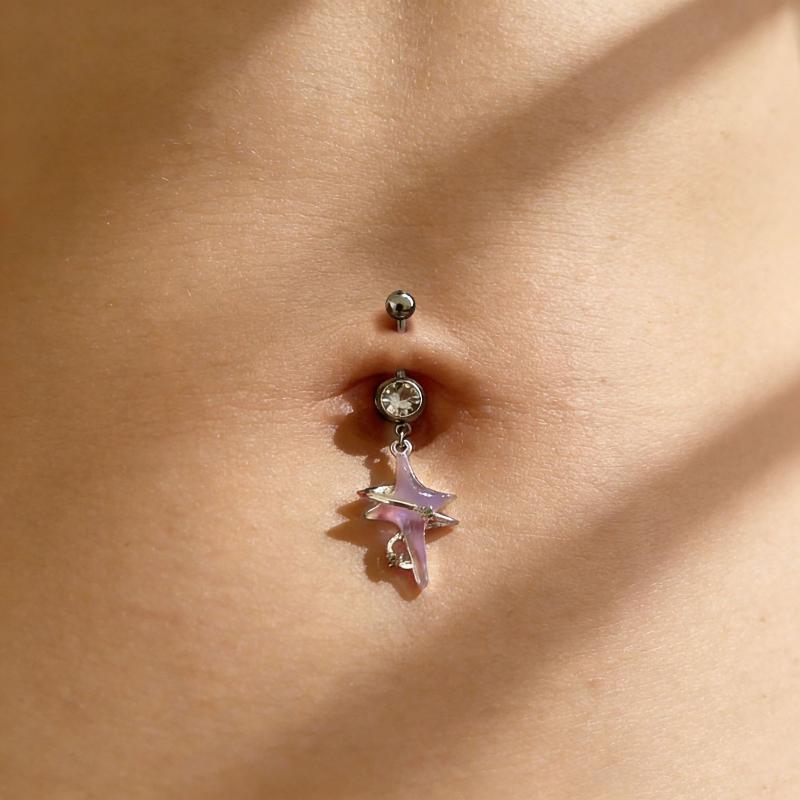 Belly Button Navel Piercing Na - Body Jewelry Sale ulasan dan harga