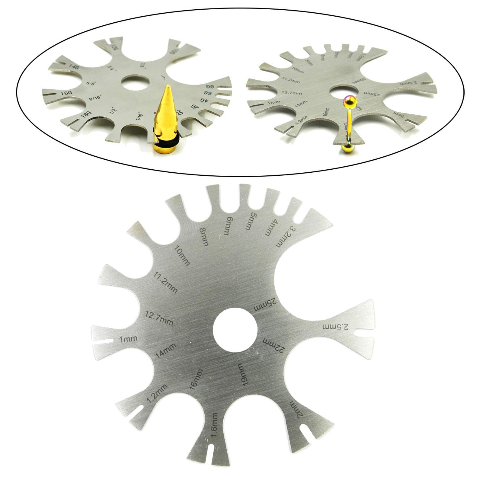 Body Jewelry Piercings Gauge P - Body Jewelry Measurements ulasan dan harga