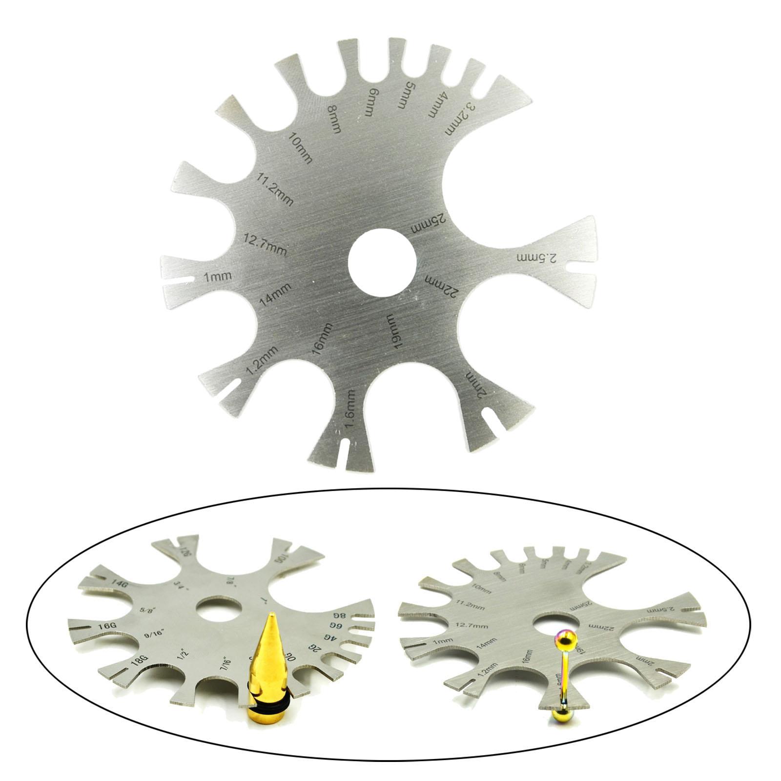Body Jewelry Piercings Gauge P - Body Jewelry Measurements ulasan dan harga