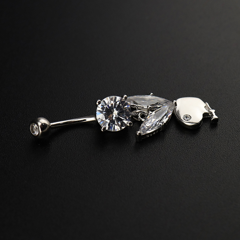 Hypoallergenic 925 Sterling Si - Body Jewelry Hypoallergenic ulasan dan harga