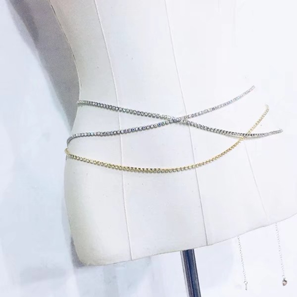 Sexy Fashion Shiny Water Drill - Body Jewelry Sale ulasan dan harga