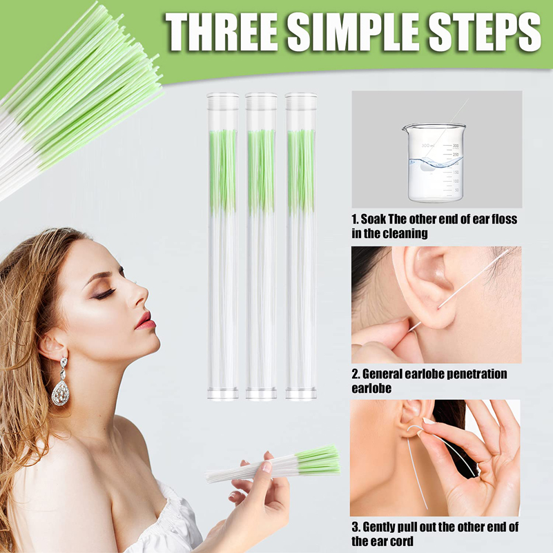60Pcs Herb Solution Paper Flos - Body Jewelry Cleaner ulasan dan harga