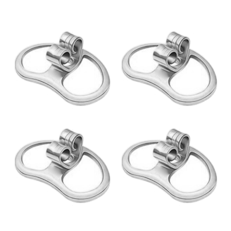 39BD 4pcs Earring Stoppers Big - Body Jewelry Hypoallergenic ulasan dan harga