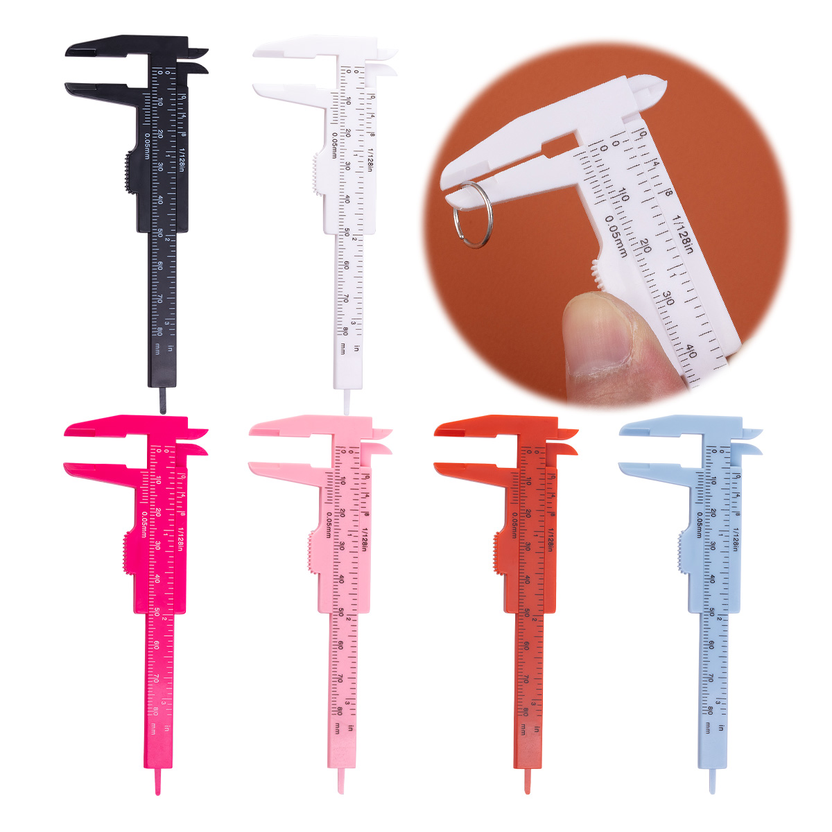 1/6pcs Piercing Jewellery Meas - Body Jewelry Measurements ulasan dan harga