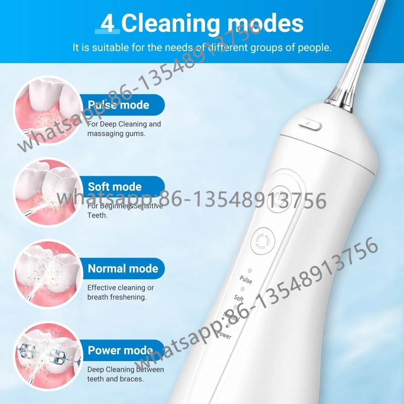 300ml IPX7 Dental Flosser Powe - Body Jewelry Cleaner ulasan dan harga