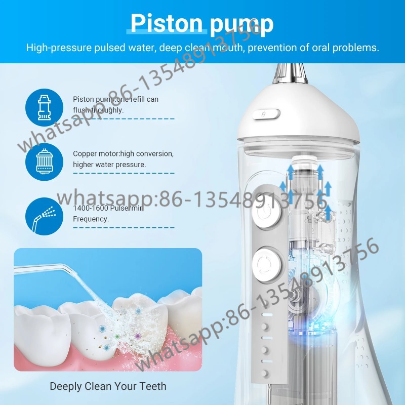 300ml IPX7 Dental Flosser Powe - Body Jewelry Cleaner ulasan dan harga