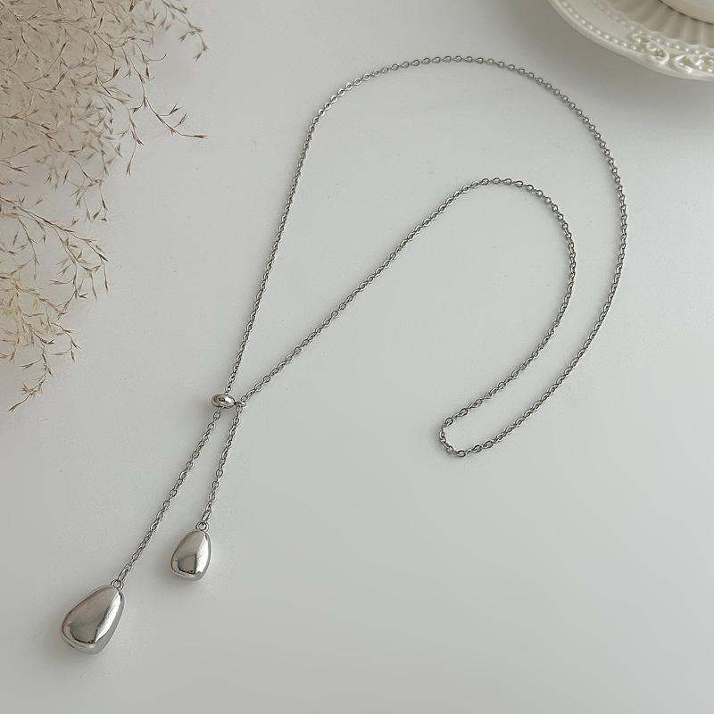 ☛Minimalist Oval Drop Back Cha - Body Jewelry For Backless Dress ulasan dan harga
