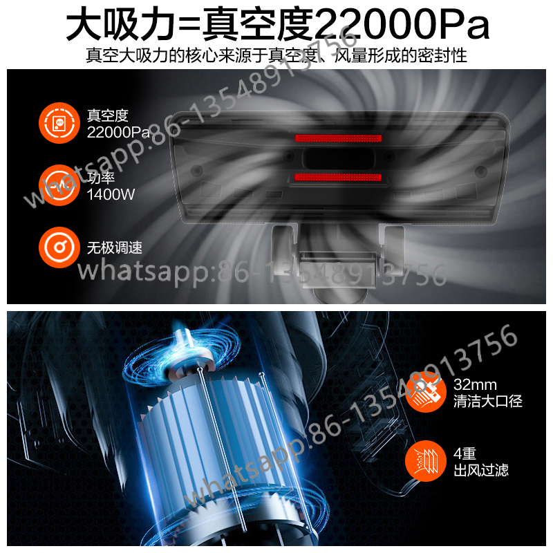 Vacuum cleaner household large - Body Jewelry Cleaner ulasan dan harga