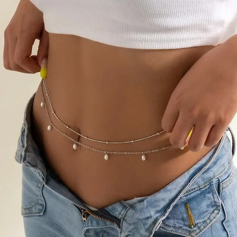 New Charm Sexy Double Layer Bu - Body Jewelry Sale ulasan dan harga