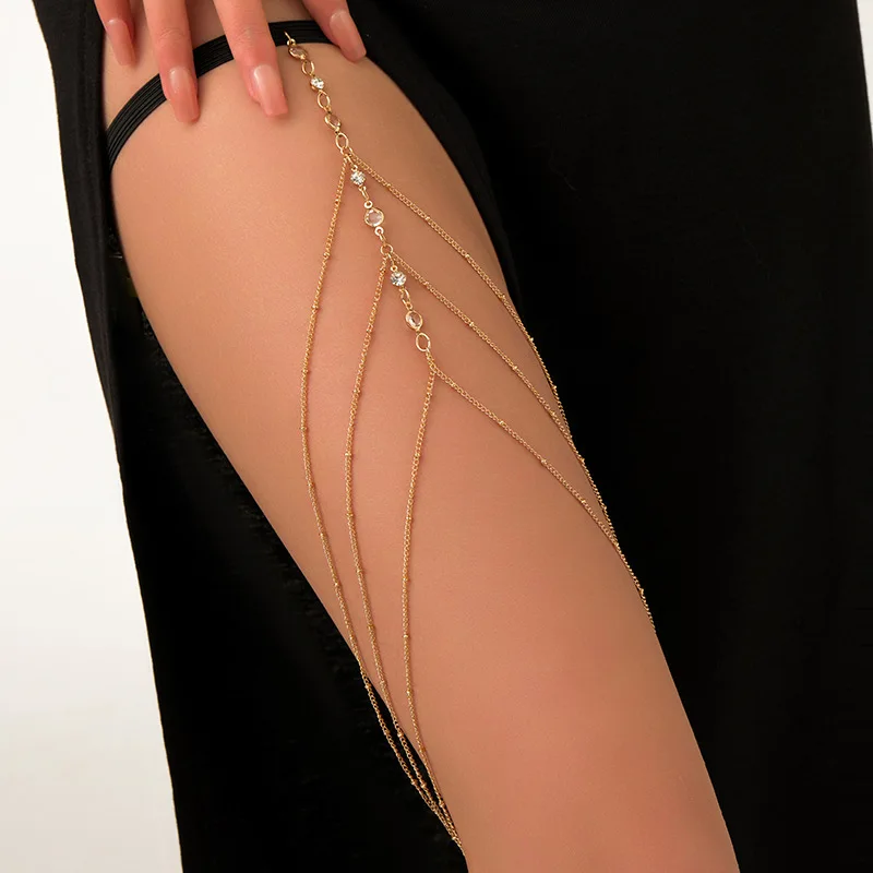Fashion Summer Bohemian Thigh  - Body Jewelry Sale ulasan dan harga