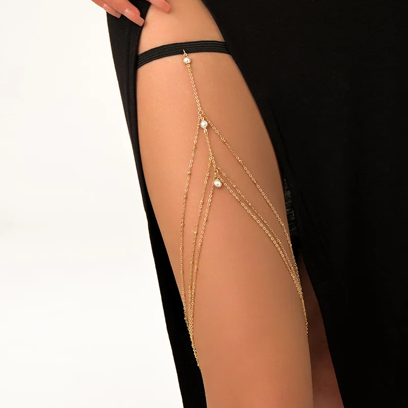 Fashion Summer Bohemian Thigh  - Body Jewelry Sale ulasan dan harga