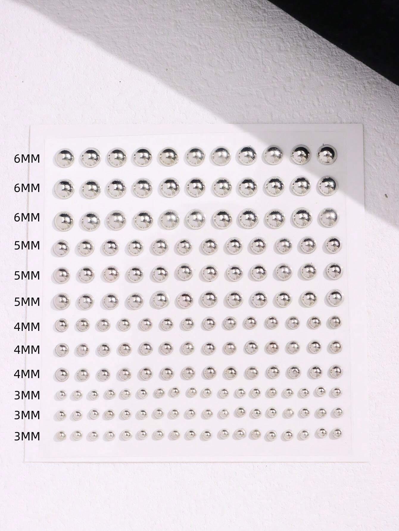 165pcs/Set 3-6mm Silver Plated - Body Jewelry Lip Ring ulasan dan harga