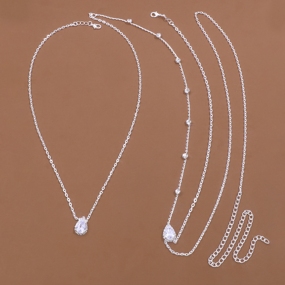 Stonefans Luxury Water Drop Zi - Body Jewelry For Backless Dress ulasan dan harga