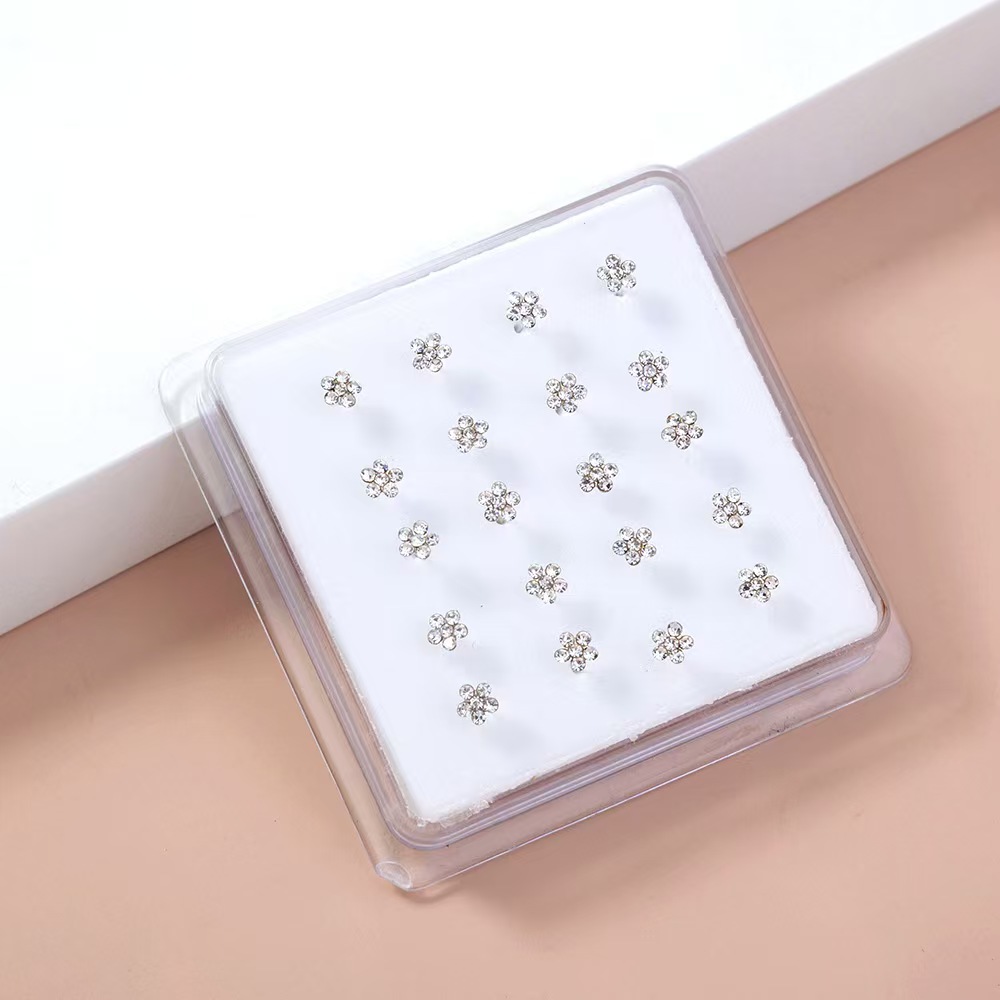 20Pcs/Box Body Nose Piercing J - Body Jewelry Jewelry Box ulasan dan harga