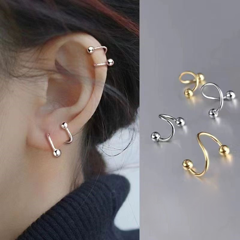 Women's Spiral Earrings Pierci - Body Jewelry Lip Ring ulasan dan harga