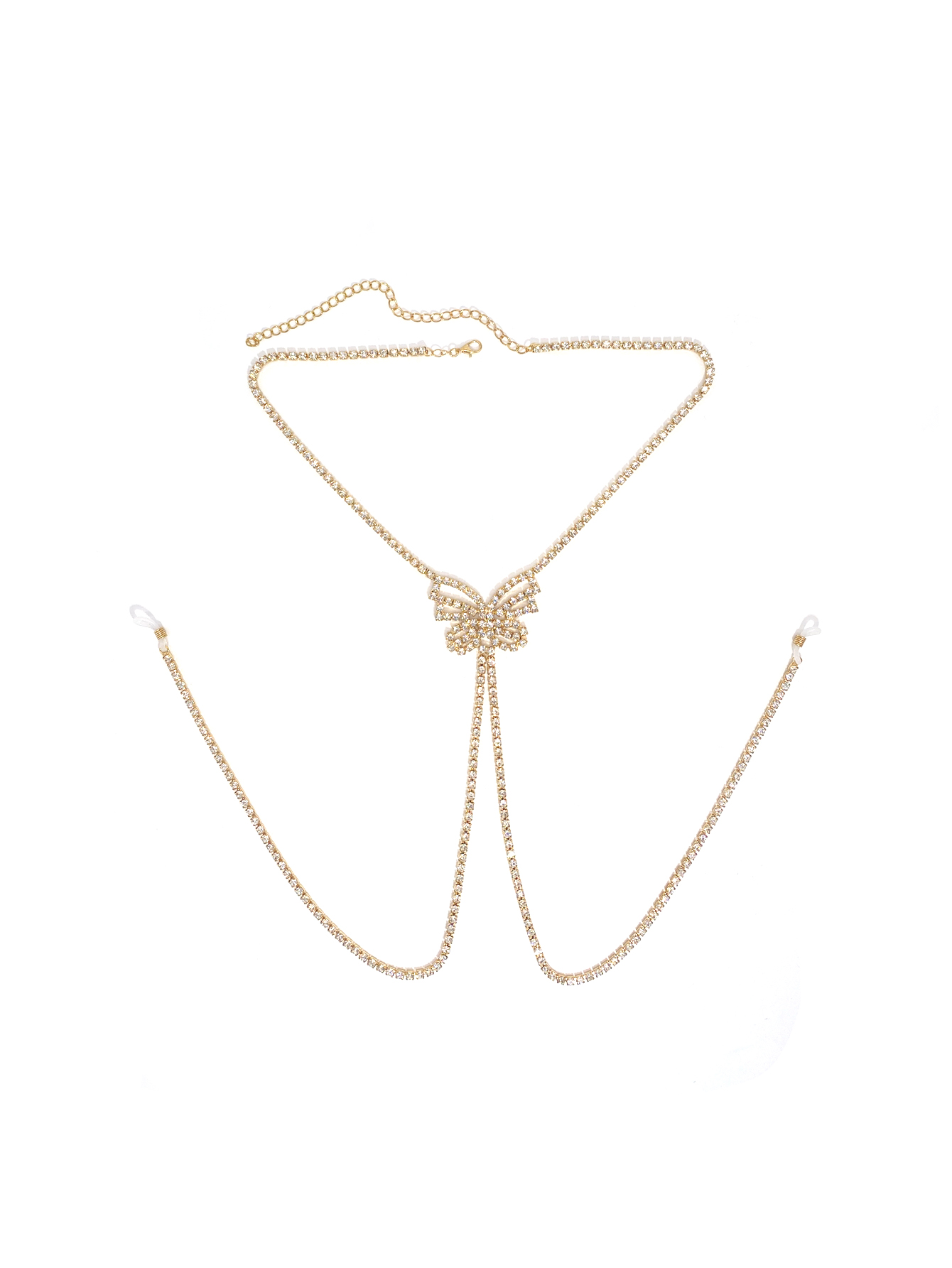 1 pc Tassel Butterfly Nipple C - Body Jewelry Rhinestone ulasan dan harga