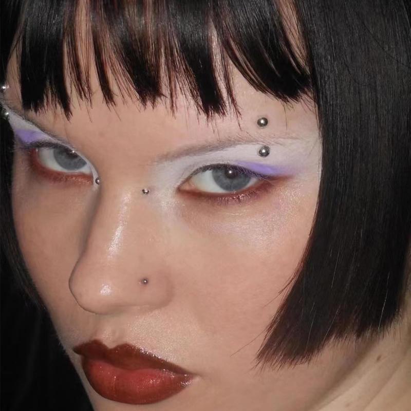 321pcs Non Piercing Lip Studs  - Body Jewelry Lip Ring ulasan dan harga