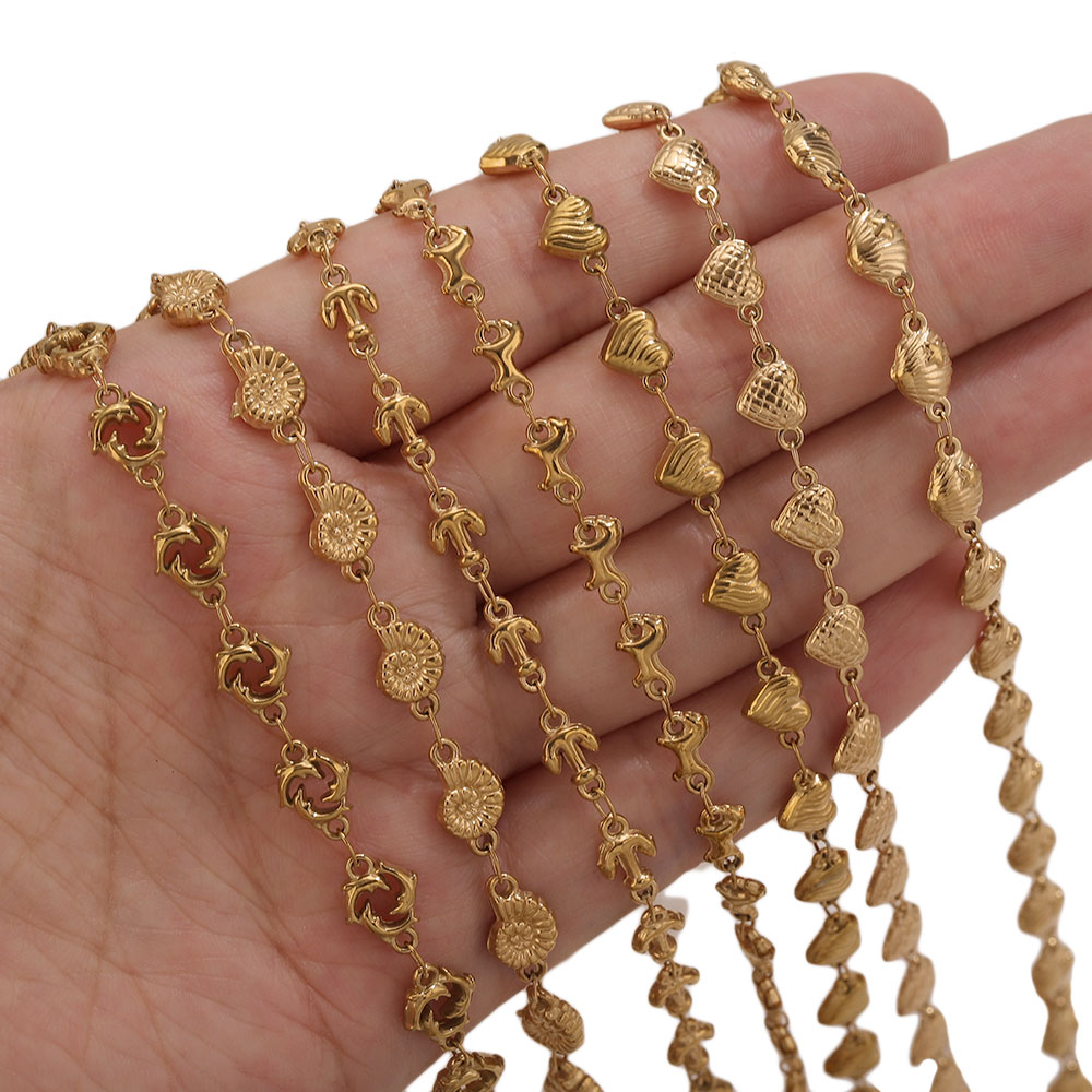 1M PVD Gold Stainless Steel He - Body Jewelry For You ulasan dan harga