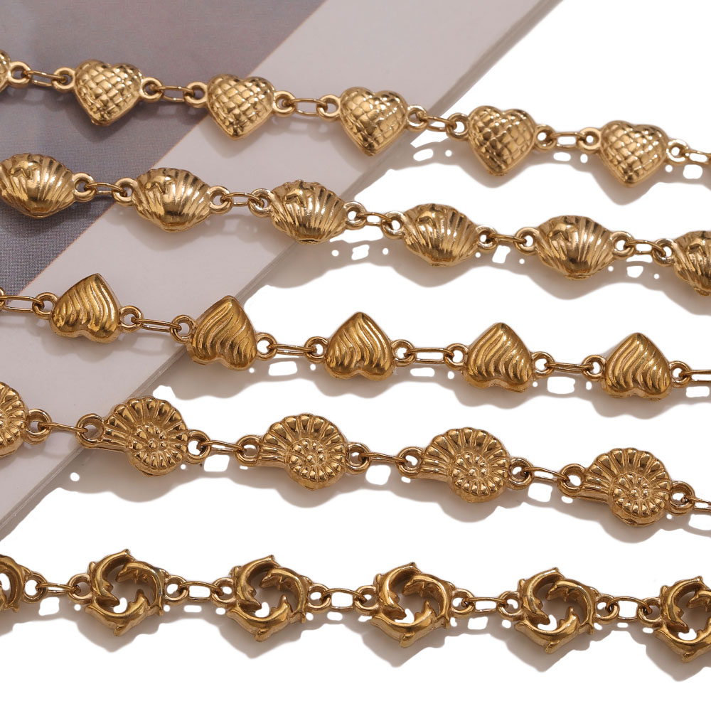 1M PVD Gold Stainless Steel He - Body Jewelry For You ulasan dan harga