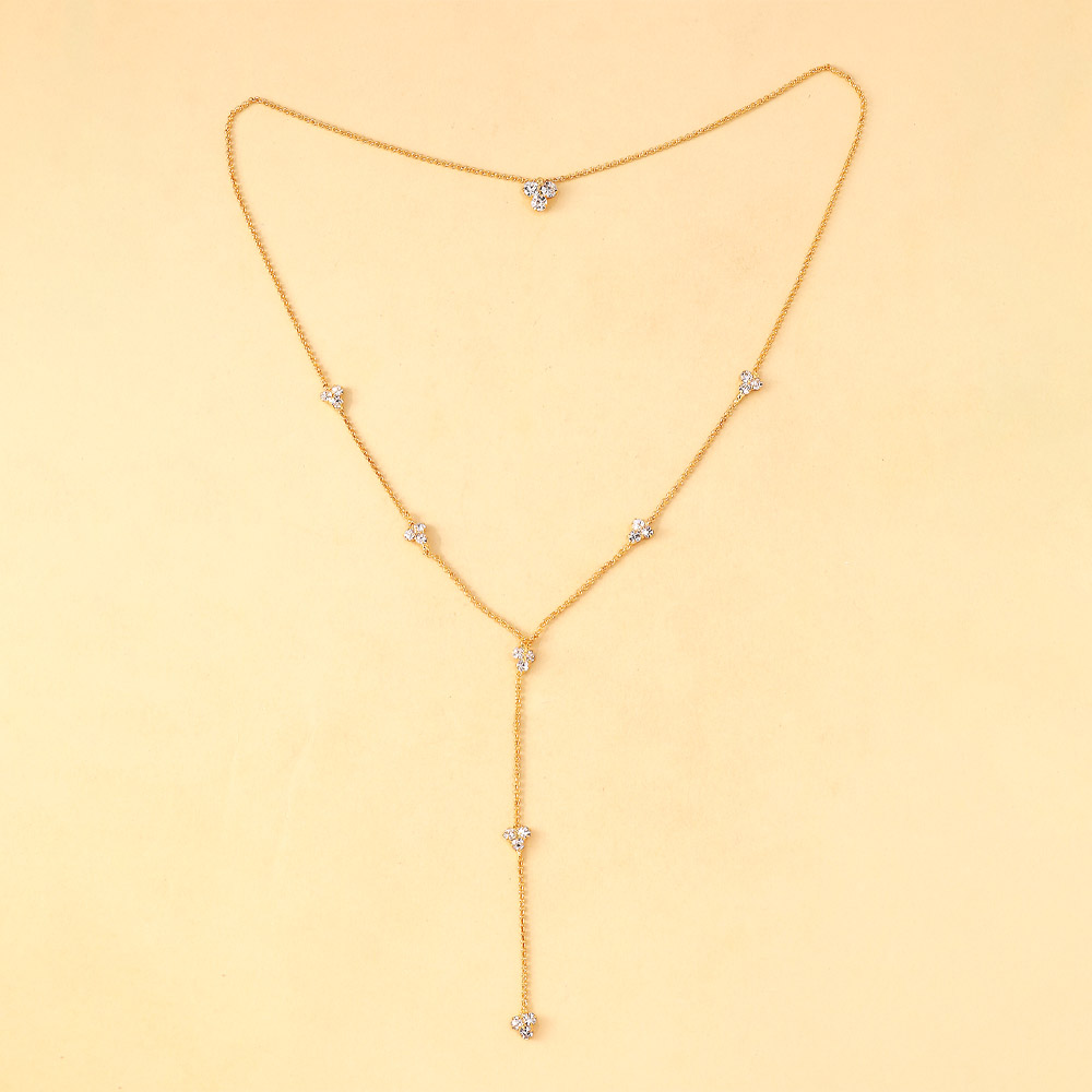 Stonefans Elegant Crystal Back - Body Jewelry For Backless Dress ulasan dan harga
