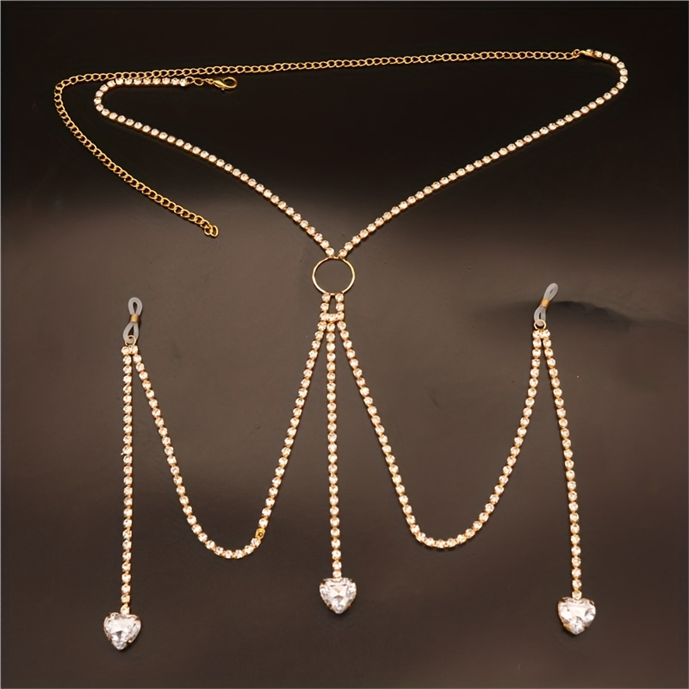 Exquisite Fashion Shining Rhin - Body Jewelry Rhinestone ulasan dan harga