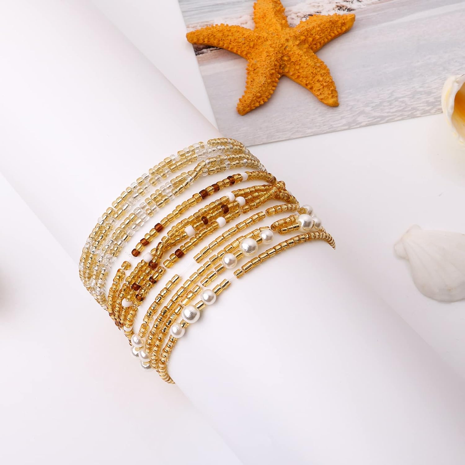 Waist Beads for Women Belly Be - Body Jewelry Sale ulasan dan harga