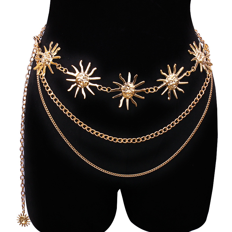 Chunky Multilayer Punk Gothic  - Body Jewelry Sale ulasan dan harga