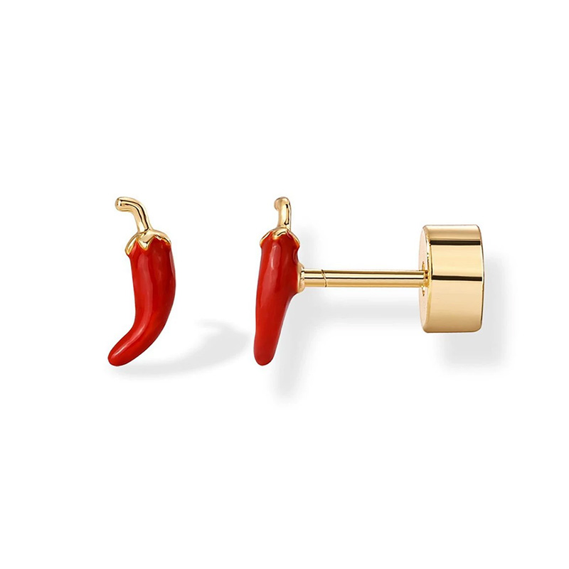 2pcs Cartilage Earrings Stud f - Body Jewelry Flat Back ulasan dan harga