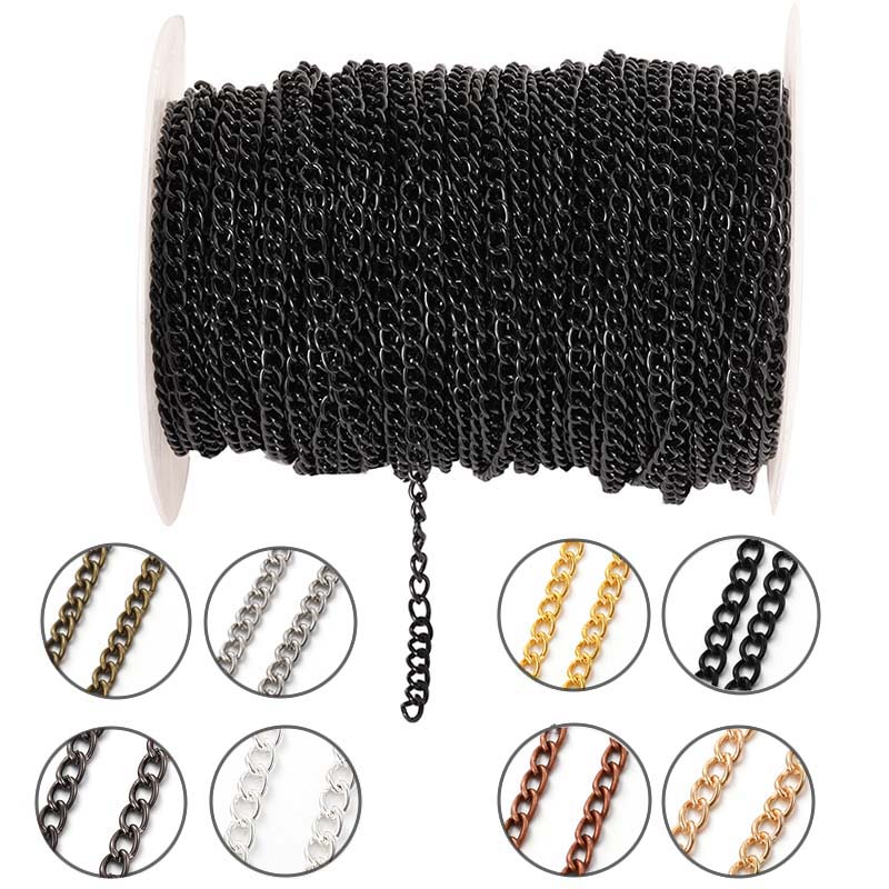 2Meters 2.5/3.5/4.5mm Metal Fl - Body Jewelry For You ulasan dan harga