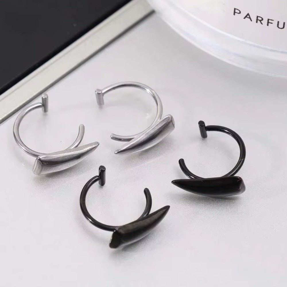 2PCS/Set Exaggerated Fake Lip  - Body Jewelry Lip Ring ulasan dan harga