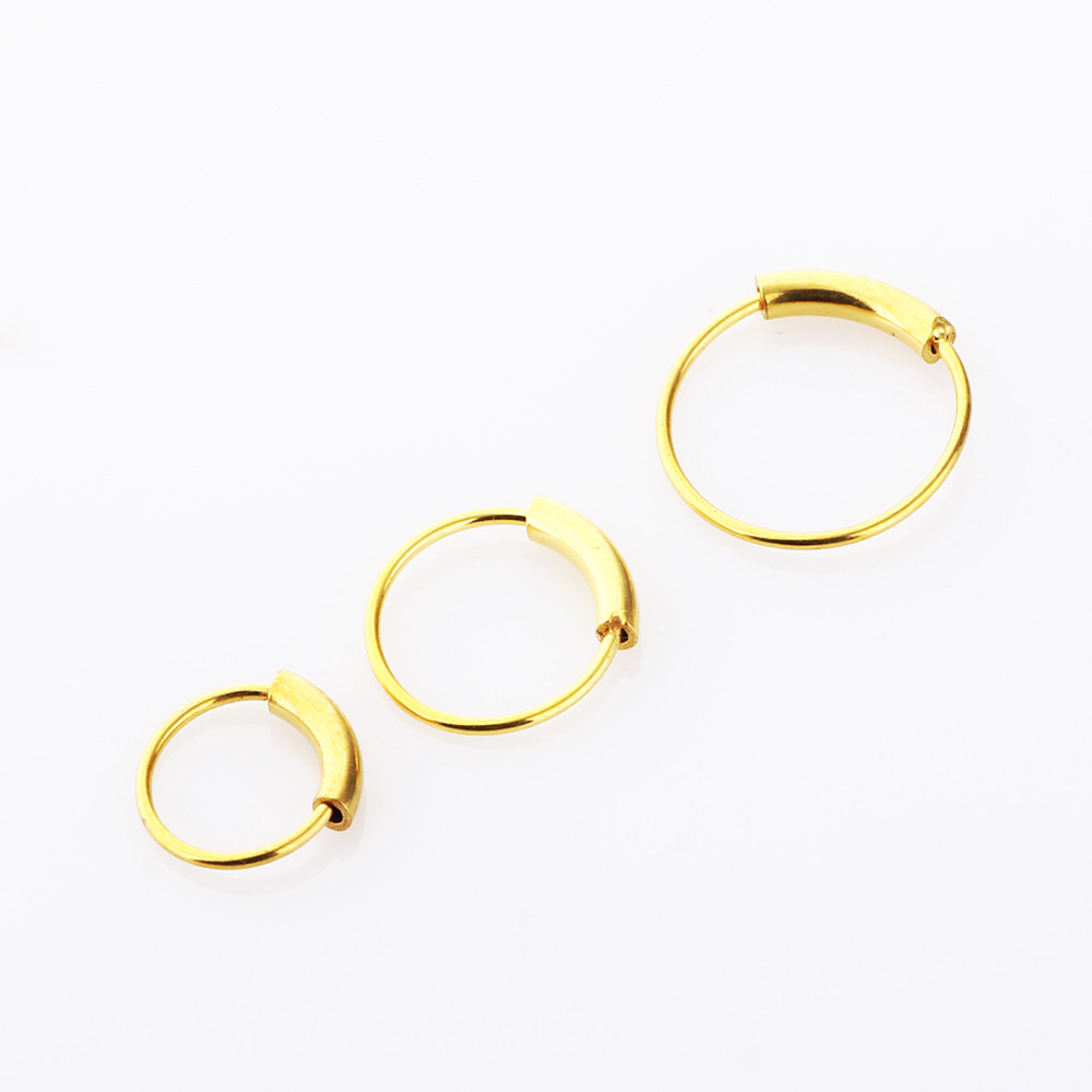 3pcs/lot 316L Surgical Steel S - Body Jewelry Lip Ring ulasan dan harga
