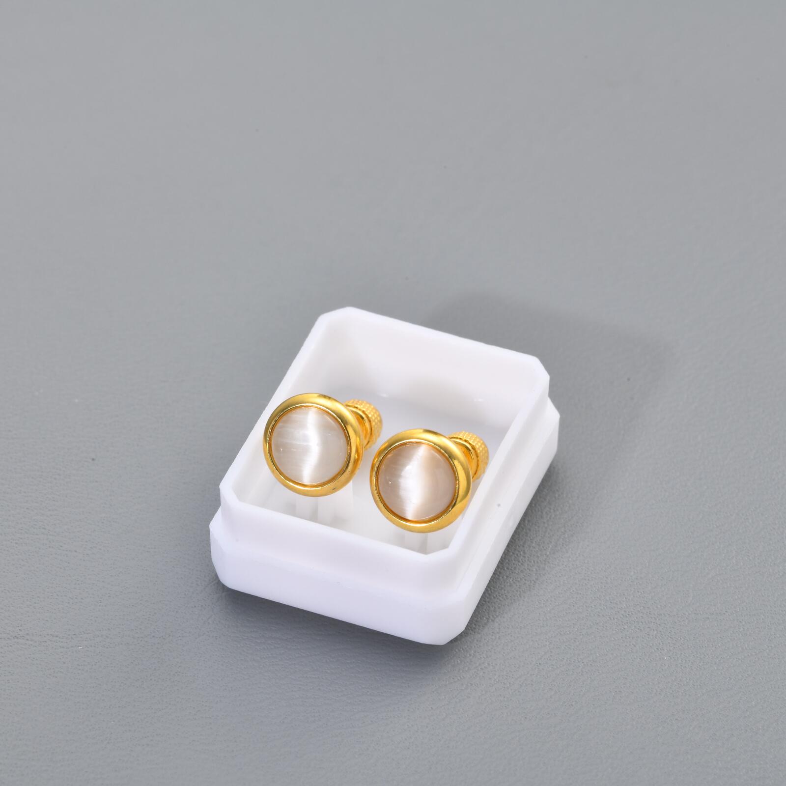 Birthstone Stud Earring for Wo - Body Jewelry Flat Back ulasan dan harga