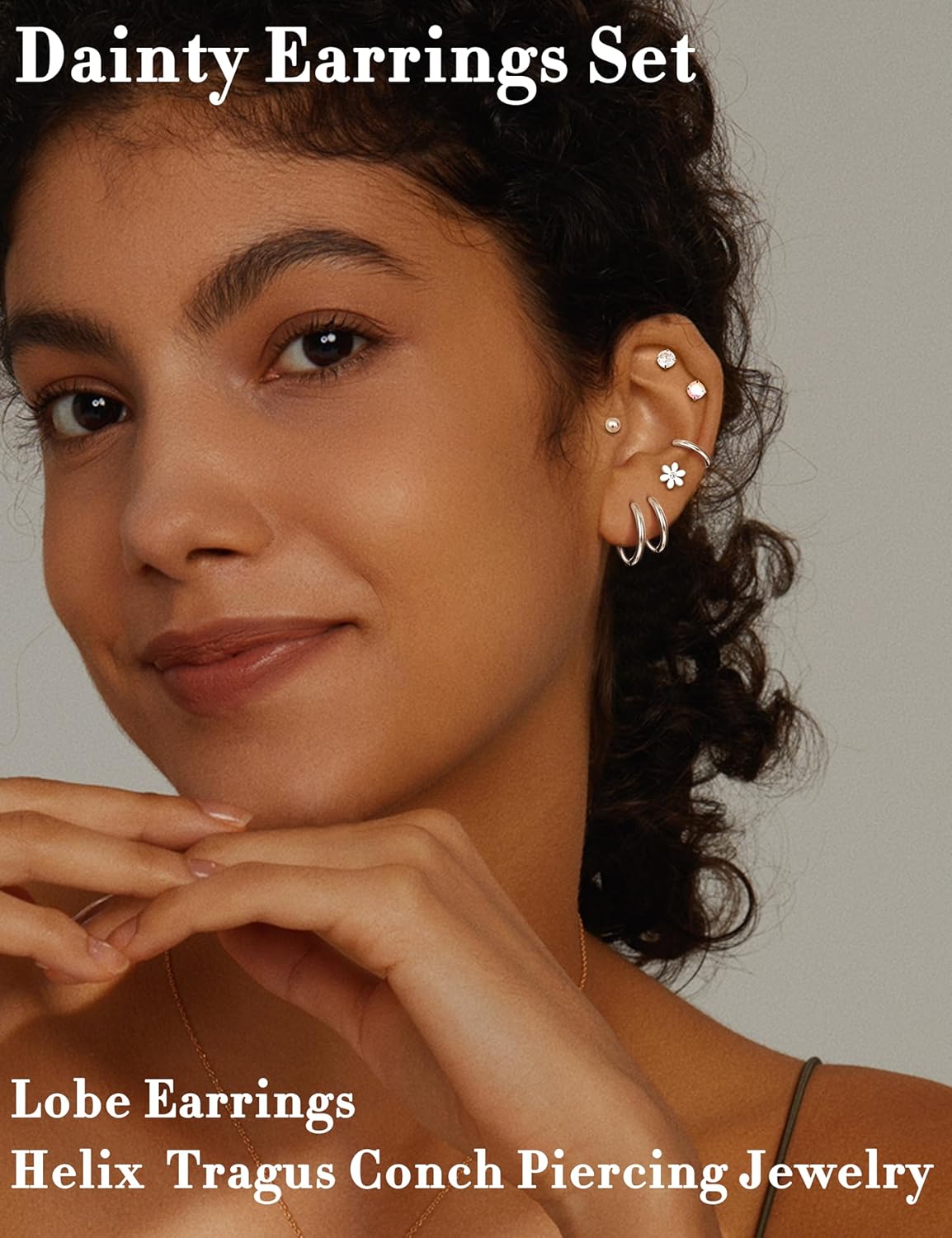 FASACCO 1 Pair Surgical Steel  - Body Jewelry Flat Back ulasan dan harga